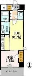 車道駅 徒歩7分 6階の物件間取画像